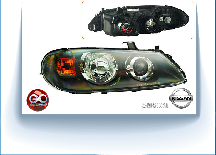 26010-BN702<br>KOMPLE FAR<br>ALMERA = N16E = QG15DE = 1500 cc = BENZİNLİ - Gümüş Otomotiv