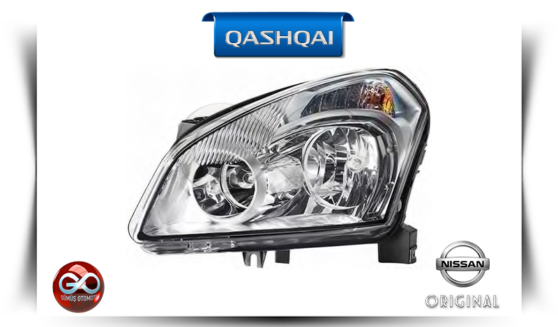 26010-JD900<br>KOMPLE FAR "SAĞ" - "1.VRSYN-HALOGEN"<br>QASHQAI | J10E - Gümüş Otomotiv