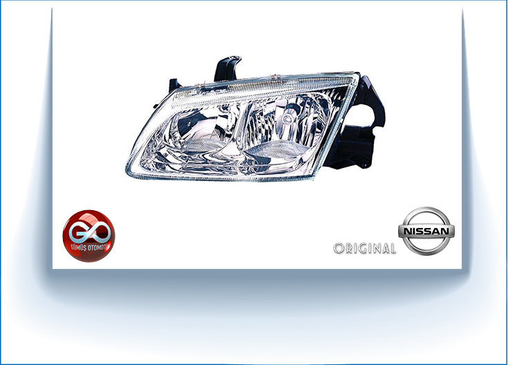 26060-BN025<br>KOMPLE FAR<br>ALMERA = N16E = QG15DE = 1500 cc = BENZİNLİ - Gümüş Otomotiv