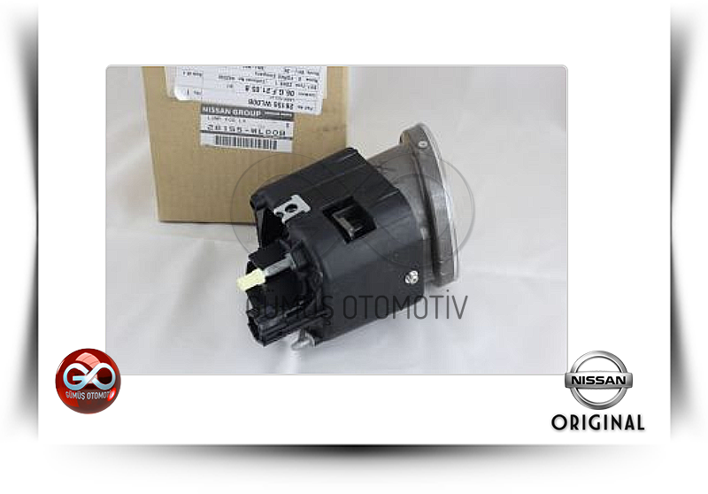 26155-WL00A<br>SİS LAMBASI = SOL<br>PICK UP = ND22 = YD25DDTI = 2500 cc = DİZEL - Gümüş Otomotiv