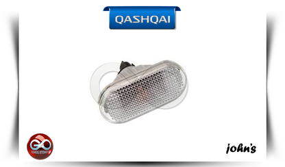 Oval şeffaf uyarı lambası merceği, john's marka, noktalı yüzey