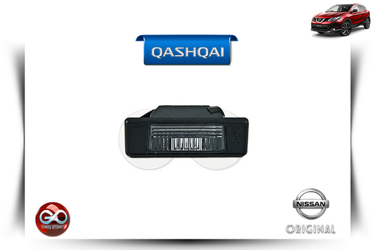 26510-3BB0A<br> ARKA PLAKA LAMBASI<br> QASHQAI - J11E - Gümüş Otomotiv