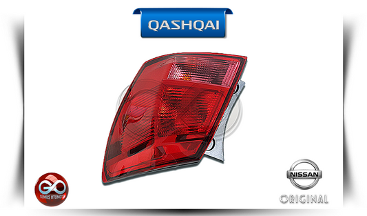 26550-JD000<br>KOMPLE ARKA STOP LAMBASI "DIŞ - SAĞ" 1. VERSİYON<br>QASHQA-J10E - Gümüş Otomotiv