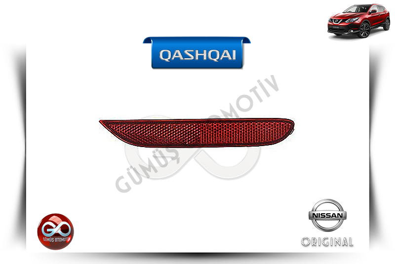 26565-JJ90A<br> ARKA TAMPON REFLEKTÖRÜ 