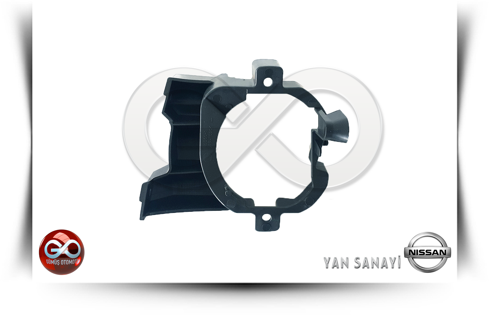 26915-BR00A <br>ÖN TAMPON SİS FARI YUVASI "2. VRSYN - SOL"<br>QASHQAI - J10E - Gümüş Otomotiv