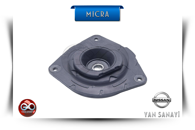 54320-AX600<br>ÖN AMORTİSÖR TABLASI<br>MICRA = K12E = CR12DE = 1200 cc = BENZİNLİ - Gümüş Otomotiv