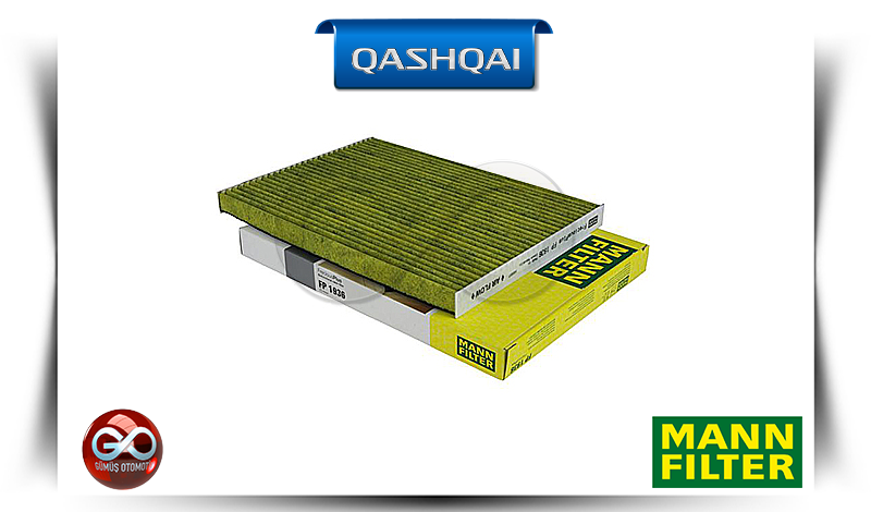 27277-EN001<br>POLEN FİLTRESİ "KARBONLU MODEL"<br>QASHQAI | J10E  | HR16DE | 1600 cc  BENZİNLİ - Gümüş Otomotiv