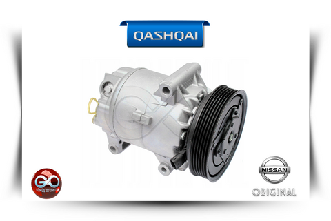 27630-00Q1E<br>KLİMA KOMPRESÖRÜ<br>QASHQAI-J10E-K9K-1500cc DİZEL - Gümüş Otomotiv