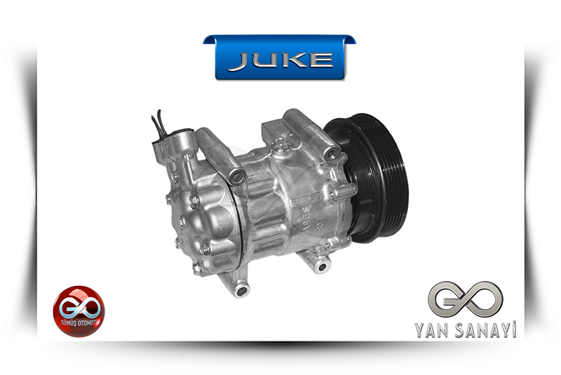 27630-00Q3D<br>KLİMA KOMPRESÖRÜ<br>JUKE-F15E-K9K-1500 cc DİZEL - Gümüş Otomotiv