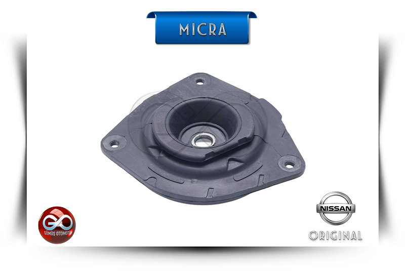 54320-AX600<br>ÖN AMORTİSÖR TABLASI<br>MICRA = K12E = CR12DE = 1200 cc = BENZİNLİ - Gümüş Otomotiv