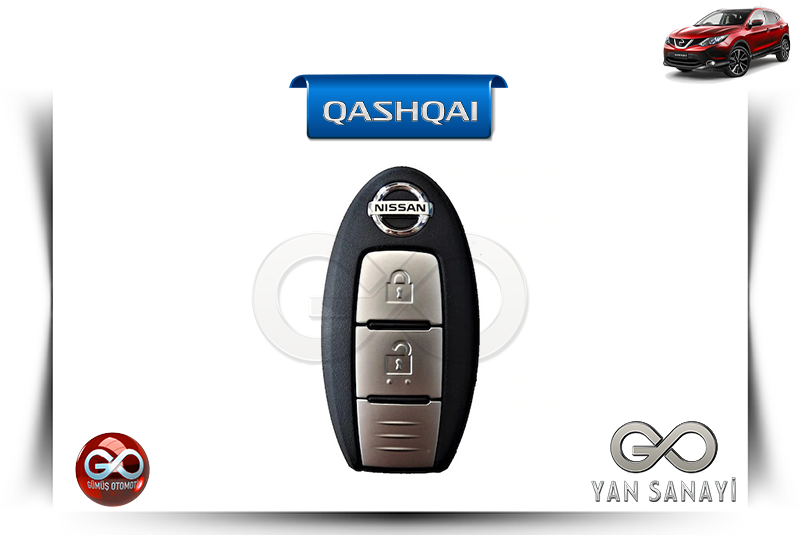 285E3-4CB0A<br> UZAKTAN KUMANDA<br> QASHQAI - J11E - Gümüş Otomotiv