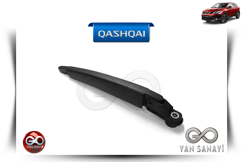 28781-4EA0A<br> ARKA CAM SİLECEK KOLU<br> QASHQAI - J11E - Gümüş Otomotiv