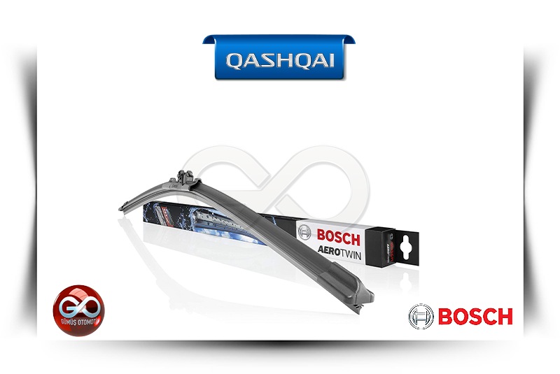 QASHQAI için BOSCH AeroTwin siyah silecek