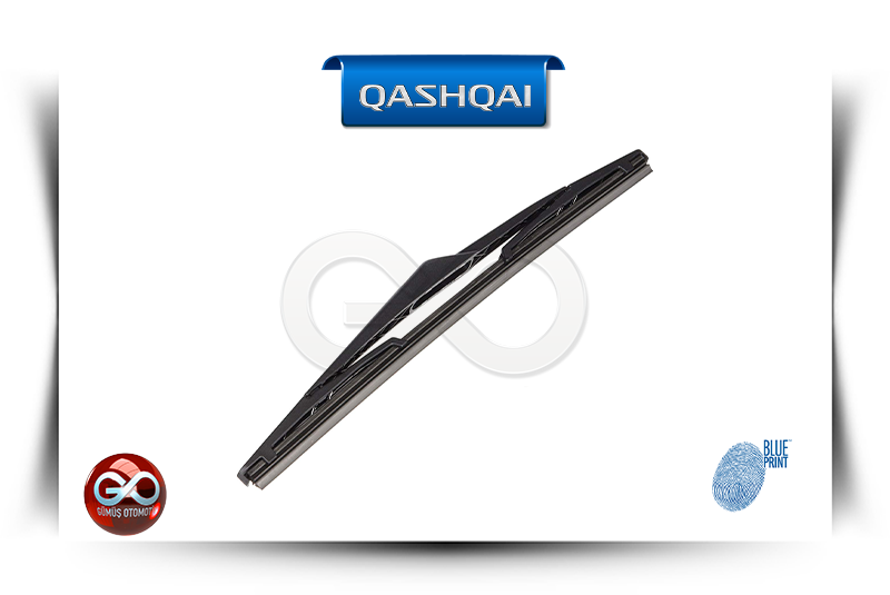QASHQAI ön cam için siyah silecek çubuğu