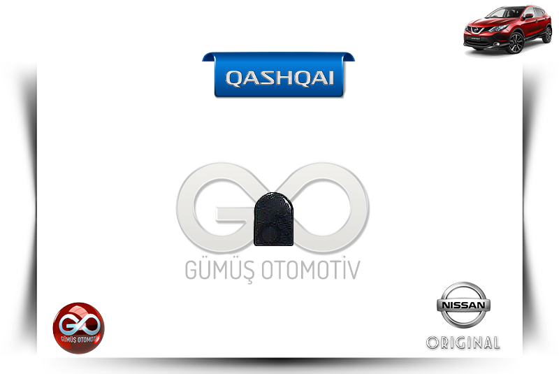 28882-4N000<br> ÖN CAM SİLECEK KOL CİVATA KAPAĞI<br> QASHQAI - J11E - Gümüş Otomotiv