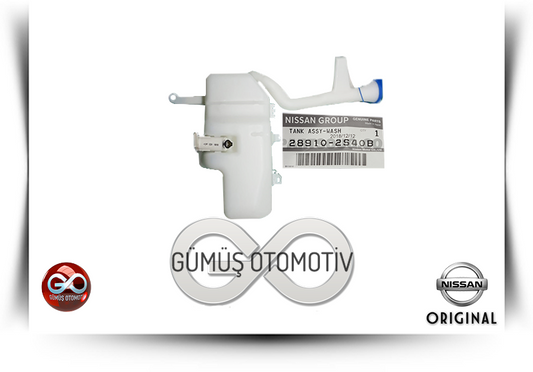 28910-2S400<br>KOMPLE ÖN CAM SU FISKİYE DEPOSU<br>PICK UP = D22 = TD27 = 2700 cc = DİZEL - Gümüş Otomotiv
