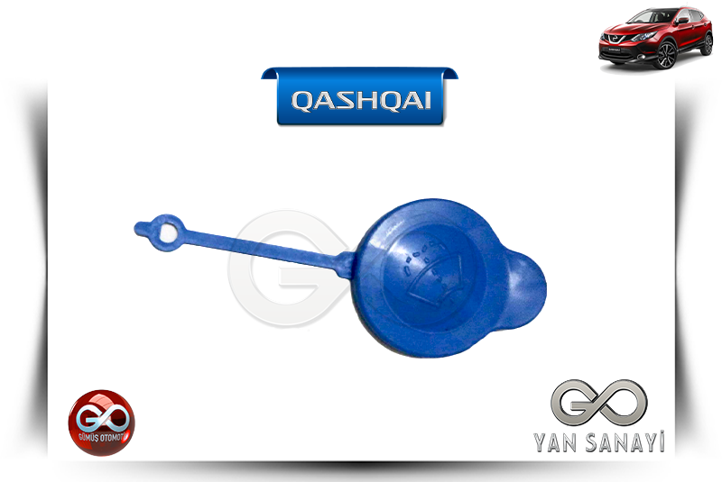 28913-4EA0A<br> CAM SİLECEK SU FISKİYE DEPO DOLUM BORUSU KAPAĞI<br> QASHQAI - J11E - Gümüş Otomotiv