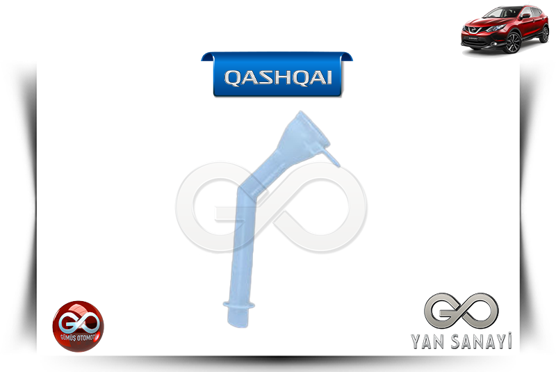 28916-4EA0A<br> CAM SİLECEK SU FISKİYE DEPO DOLUM BORUSU<br> QASHQAI - J11E - Gümüş Otomotiv