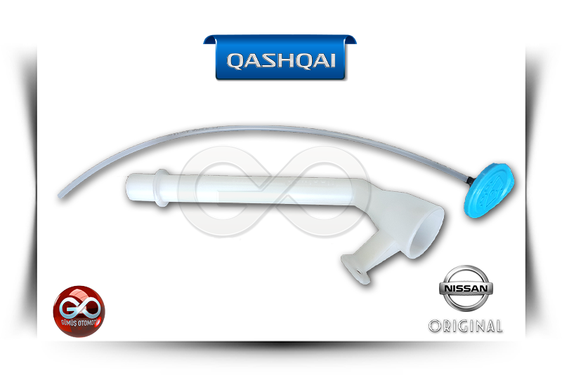 28917-JD00A<br>CAM SİLECEK SU DEPO DOLUM BORUSU ve DOLUM KAPAĞI<br>QASHQAI | J10E - Gümüş Otomotiv