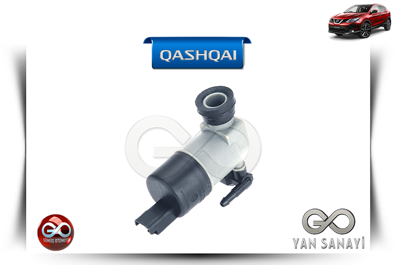 28920-BU010<br> CAM SİLECEK SU FISKİYE SU DEPO POMPASI<br> QASHQAI - J11E - Gümüş Otomotiv
