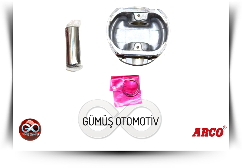 12010-5M325<br>PİSTON = STD = TAKIM<br>ALMERA = N16E = QG15DE = 1500 cc = BENZİNLİ - Gümüş Otomotiv