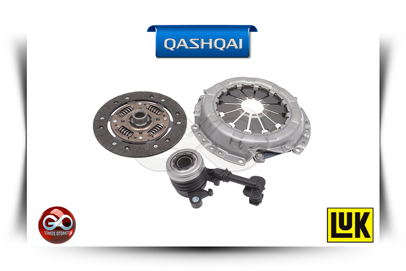 30000-ED800<br>DEBRİYAJ SET (BASKI+BALATA+RULMAN)<br>QASHQAI - J10E - Gümüş Otomotiv