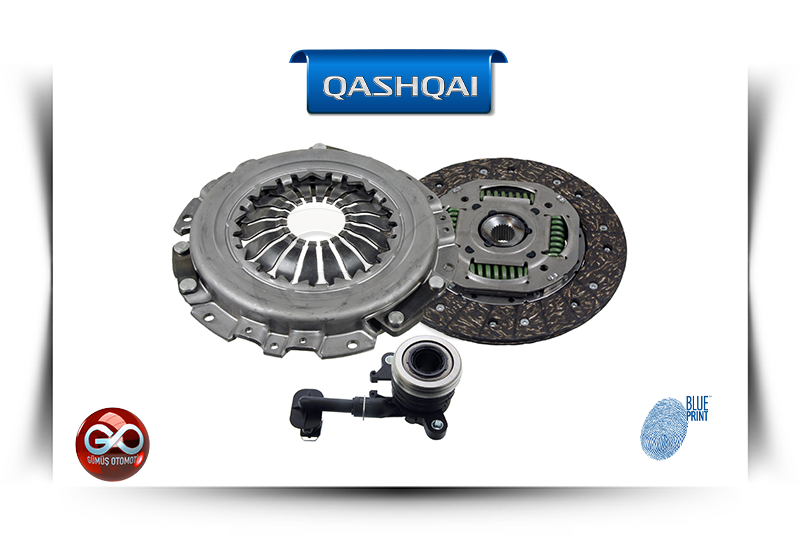 30000-ED800<br>DEBRİYAJ SET (BASKI+BALATA+RULMAN)<br>QASHQAI - J10E - Gümüş Otomotiv