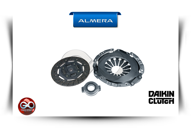 30000-5M500<br>KOMPLE DEBRİYAJ SET<br>ALMERA >>N16E >>QG15DE >>1500 cc BENZİNLİ - Gümüş Otomotiv