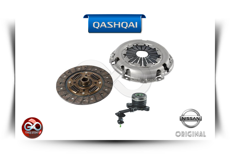 30000-ED800<br>DEBRİYAJ SET (BASKI+BALATA+RULMAN)<br>QASHQAI - J10E - Gümüş Otomotiv
