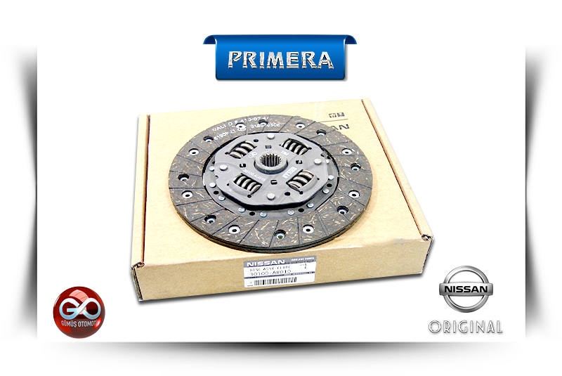 30100-AU010<br>DEBRİYAJ BALATASI<br>PRIMERA-P12E->QG16DE-1600 cc BENZİNLİ - Gümüş Otomotiv