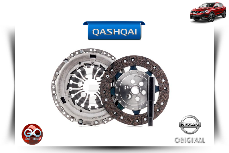 30205-00Q0D<br> KOMPLE DEBRİYAJ + BALATA<br> QASHQAI-J11E-HRA2DDT-1200 cc - BENZİNLİ - Gümüş Otomotiv