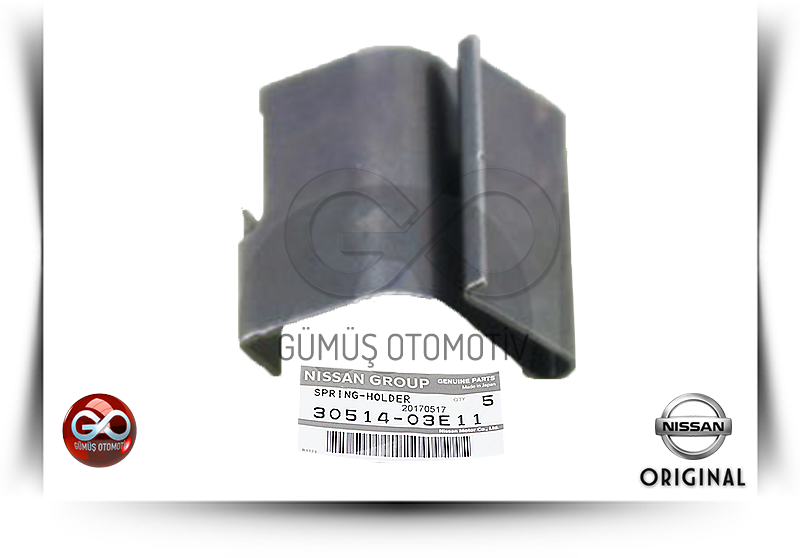 30514-03E11<br>DEBRİYAJ RULMAN SEGMANI>>SAĞ=SOL<br>PICK UP >>ND22 >>YD25DDTI >>2500 cc  DİZEL - Gümüş Otomotiv