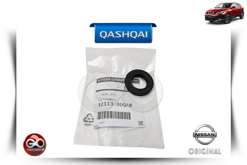 32113-00QAB<br> ŞANZIMAN PRİZDİREK KEÇESİ<br> QASHQAI-J11E-HRA2DDT-1200 cc - BENZİNLİ - Gümüş Otomotiv