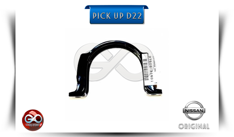 37508-01G00<br>ŞAFT ASKI TAKOZU ÜST MONTAJ SAÇI<br>PICK UP- D22-TD27-2700 cc DİZEL - Gümüş Otomotiv
