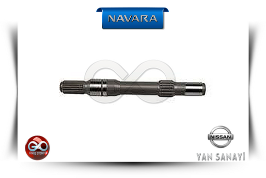 38164-4JA1A<br>ARKA AKS MİLİ "SAĞ"<br>NAVARA>>D23 >>YS23>>2300 cc >>DİZEL - Gümüş Otomotiv