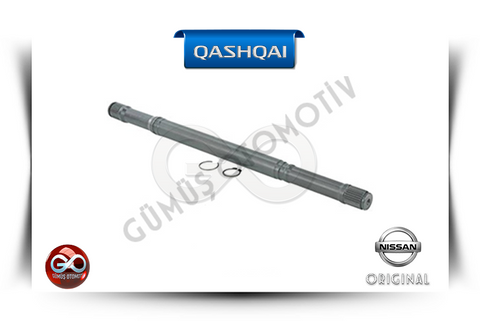 39204-JD02B  <br>AKS MİLİ "SAĞ"<br>QASHQAI | J10E - Gümüş Otomotiv