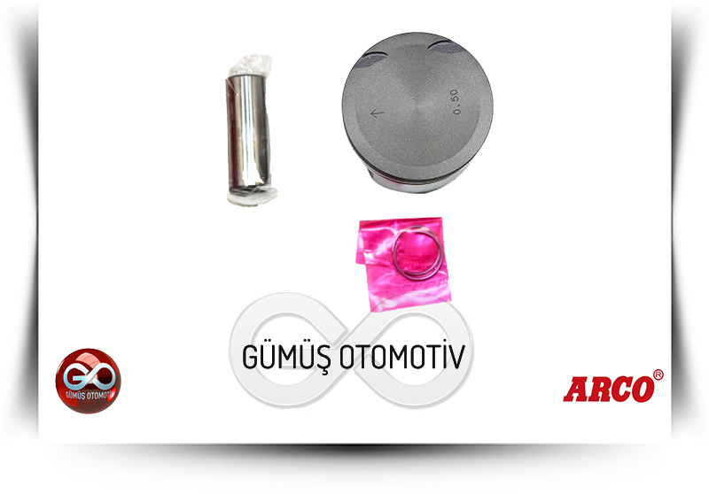 12010-5M385<br>PİSTON=0.50=TAKIM<br>ALMERA = N16E = QG15DE = 1500 cc = BENZİNLİ - Gümüş Otomotiv