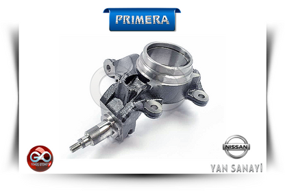 Nissan sol ön aks bağlantı parçası, metal gövdeli ve dairesel açıklıklı (yan sanayi)