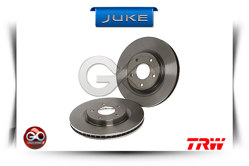 40206-1KC1A<br>ÖN FREN DİSK = TAKIM = 2 ADET =<br>JUKE = F15E = K9K = 1500 cc = DİZEL ürününün kopyası - Gümüş Otomotiv
