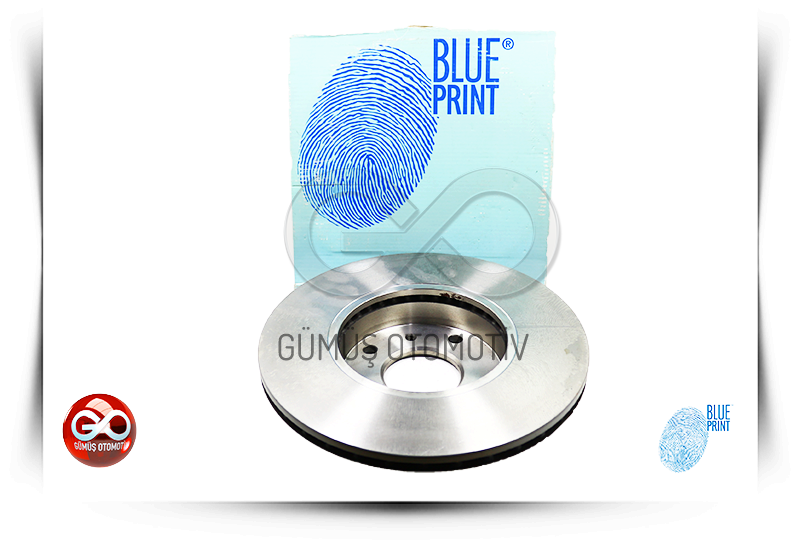 40206-2F501<br>ÖN FREN DİSKİ >>TAKIM >>2 ADET<br>ALMERA >>N16E >>QG15DE >>1500 cc >BENZİNLİ - Gümüş Otomotiv