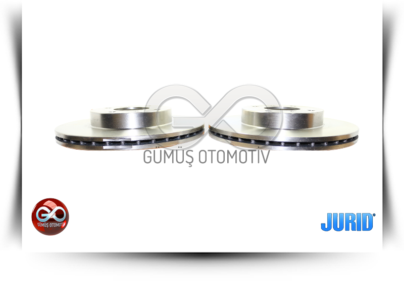 40206-2F501<br>ÖN FREN DİSKİ >>TAKIM >>2 ADET<br>ALMERA >>N16E >>QG15DE >>1500 cc >BENZİNLİ - Gümüş Otomotiv