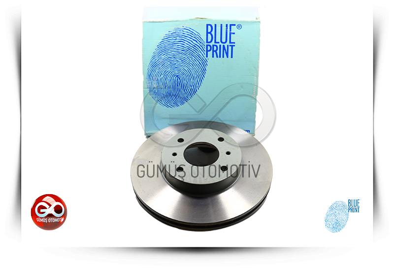 40206-2F501<br>ÖN FREN DİSKİ >>TAKIM >>2 ADET<br>ALMERA >>N16E >>QG15DE >>1500 cc >BENZİNLİ - Gümüş Otomotiv