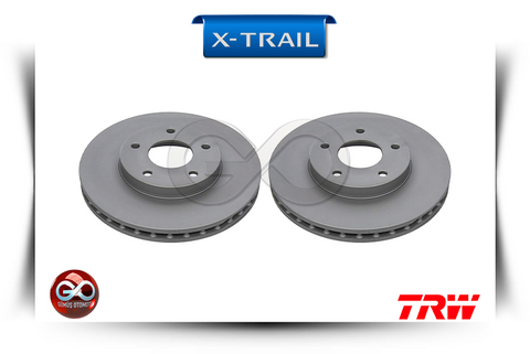 40206-3Y502<br>ÖN FREN DİSK<br>X-TRAIL = T30 = QR20DE = 2000 cc = BENZİNLİ - Gümüş Otomotiv