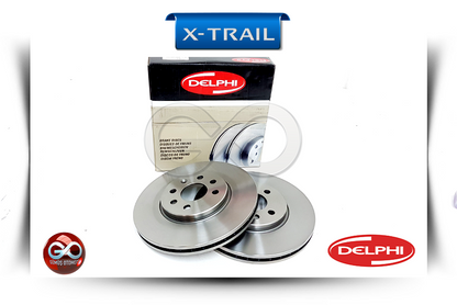 DELPHI ambalajlı fren diski seti, üç adet disk