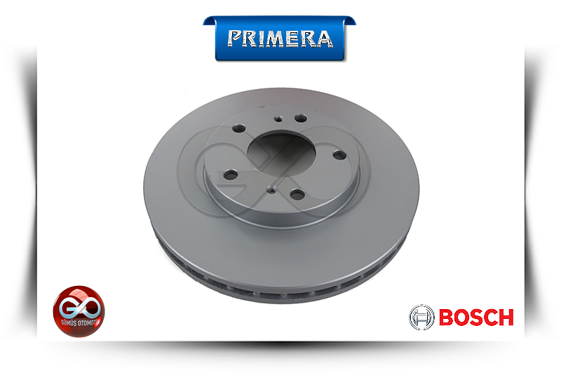 40206-4U107<br>ÖN FREN DİSKİ = TAKIM = 2 ADET<br>PRIMERA = P12E = QG16DE = 1600 cc = BENZİNLİ - Gümüş Otomotiv