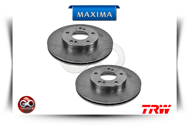 40206-88E01<br>ÖN FREN DİSKİ =TAKIM = 2 ADET<br>MAXIMA = A32 = VQ20DE = 2000 cc = BENZİNLİ - Gümüş Otomotiv