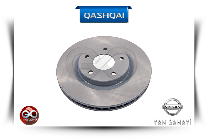 40206-JD00A <br>ÖN FREN DİSKİ "TAKIM-2 ADET"<br>QASHQAI - J10E - Gümüş Otomotiv