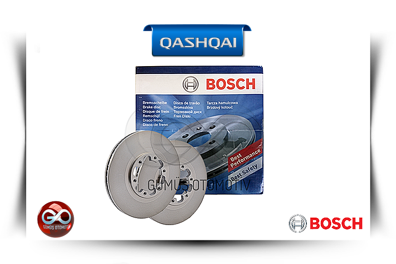 40206-JD00A <br>ÖN FREN DİSKİ "TAKIM-2 ADET"<br>QASHQAI - J10E - Gümüş Otomotiv