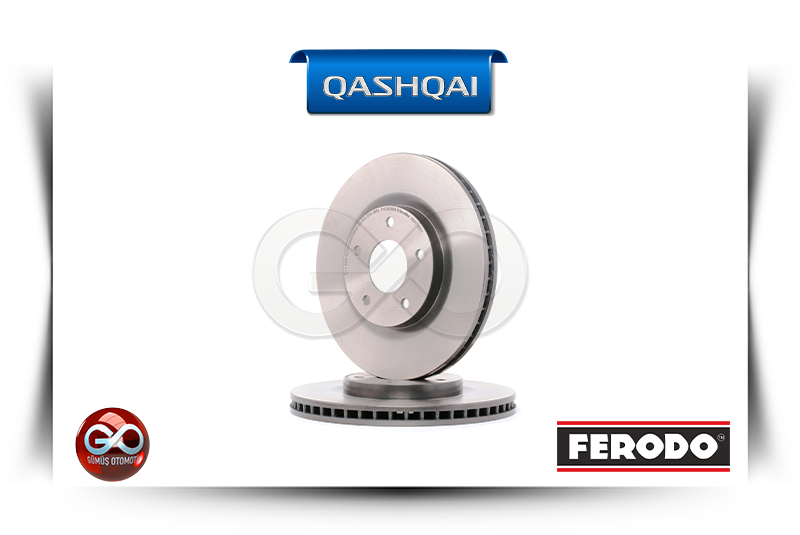 40206-JD00A <br>ÖN FREN DİSKİ "TAKIM-2 ADET"<br>QASHQAI - J10E - Gümüş Otomotiv