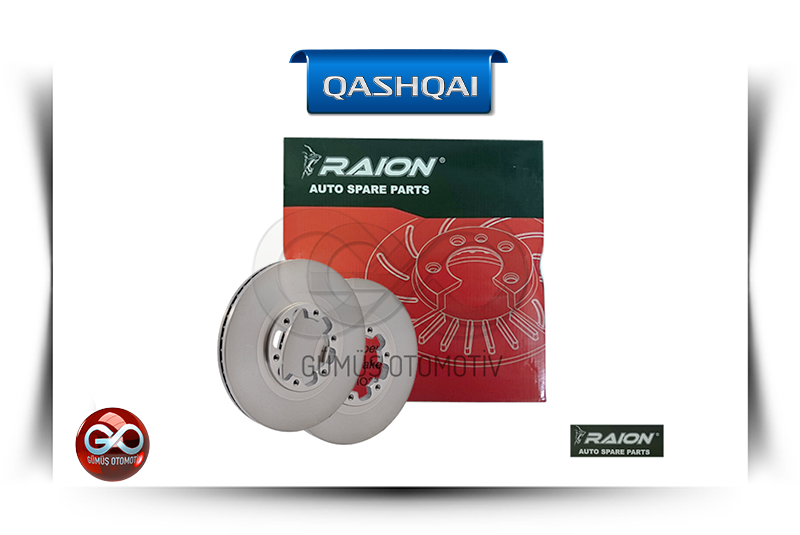 40206-JD00A <br>ÖN FREN DİSKİ "TAKIM-2 ADET"<br>QASHQAI - J10E - Gümüş Otomotiv